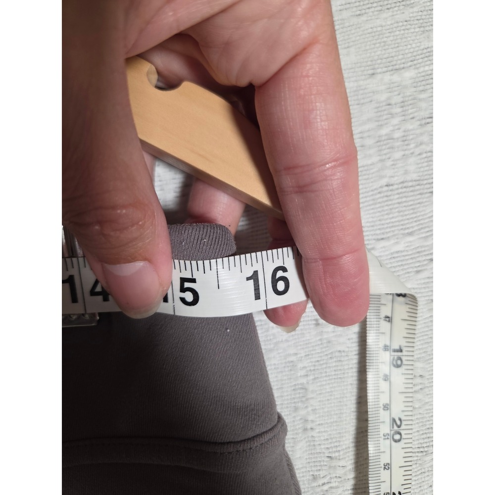 Athleta Gray Active Skort Built-in Mesh Shorts Supplex Lycra Size M Hiking Gym - Picture 9 of 11